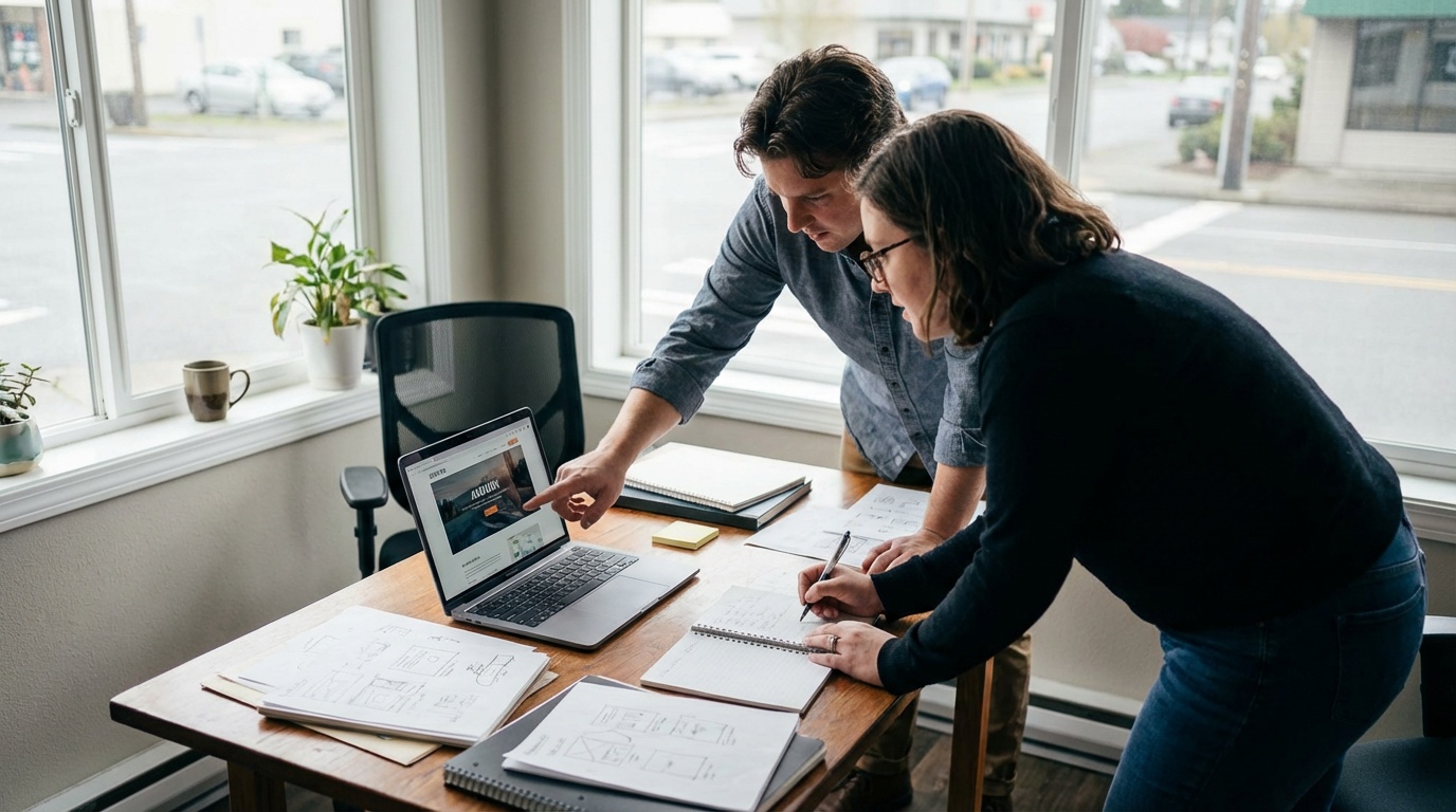 small business website design Auburn WA
